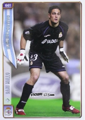 Figurina Dani Mallo - Las Fichas De La Liga 2004-2005 n. 661 - Mundicromo