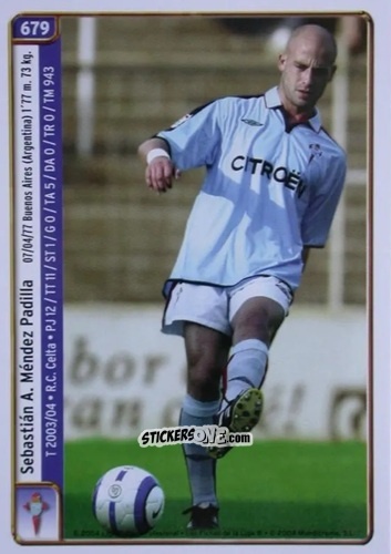 Figurina Mendez / Contreras - Las Fichas De La Liga 2004-2005 n. 679 - Mundicromo