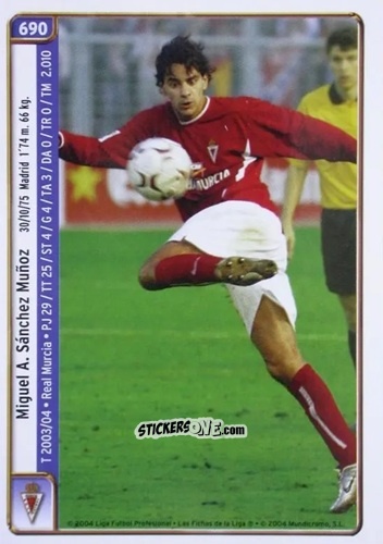 Sticker Medina / Michel - Las Fichas De La Liga 2004-2005 n. 690 - Mundicromo