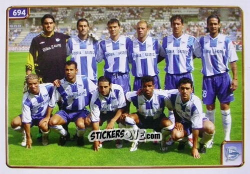 Figurina Plantilla - Las Fichas De La Liga 2004-2005 n. 694 - Mundicromo