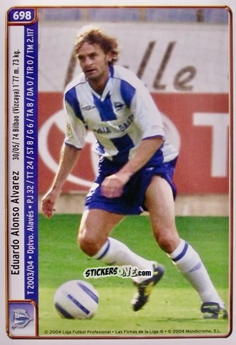 Figurina De Lucas / Edu Alonso - Las Fichas De La Liga 2004-2005 n. 698 - Mundicromo
