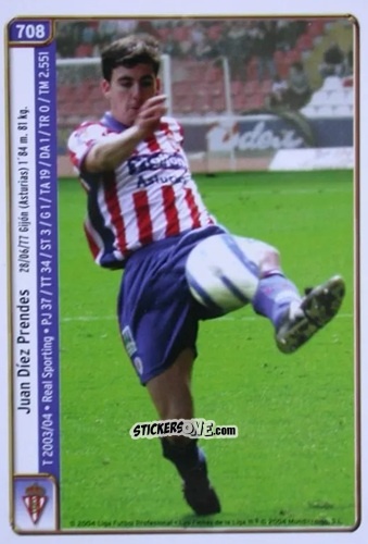 Cromo Juan / P. Alvarez - Las Fichas De La Liga 2004-2005 n. 708 - Mundicromo