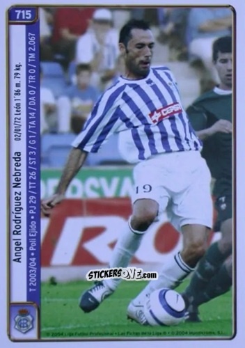 Figurina I.Begoña / A.Rodriguez - Las Fichas De La Liga 2004-2005 n. 715 - Mundicromo