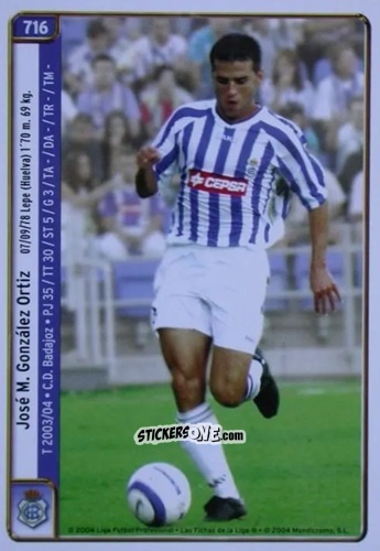 Sticker Aitor / Cheli - Las Fichas De La Liga 2004-2005 n. 716 - Mundicromo