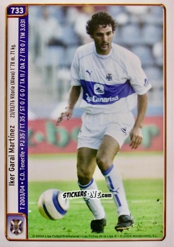 Cromo Garai / Edu Moya - Las Fichas De La Liga 2004-2005 n. 733 - Mundicromo