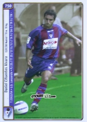 Cromo Cifuentes / Fagoaga - Las Fichas De La Liga 2004-2005 n. 750 - Mundicromo