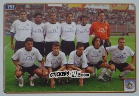 Figurina Plantilla - Las Fichas De La Liga 2004-2005 n. 757 - Mundicromo