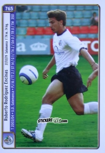 Cromo Brit / Robert - Las Fichas De La Liga 2004-2005 n. 765 - Mundicromo