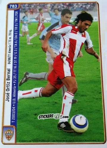 Figurina Ortiz / Iban Espadas - Las Fichas De La Liga 2004-2005 n. 783 - Mundicromo