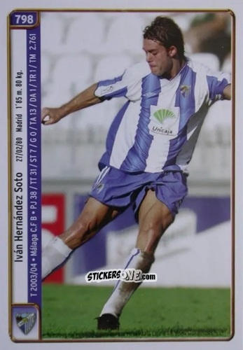 Cromo Hernandez / Usero - Las Fichas De La Liga 2004-2005 n. 798 - Mundicromo