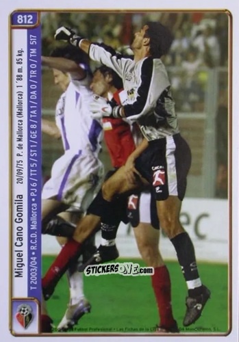 Figurina Miki / Edu Serrano - Las Fichas De La Liga 2004-2005 n. 812 - Mundicromo