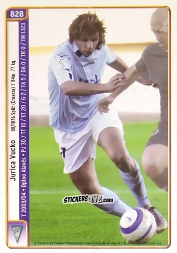 Figurina Toedtli / Vucko - Las Fichas De La Liga 2004-2005 n. 828 - Mundicromo