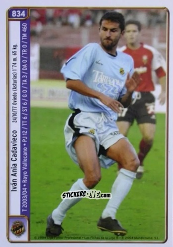Figurina Ivan Ania / Serrano - Las Fichas De La Liga 2004-2005 n. 834 - Mundicromo