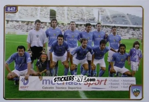 Sticker Plantilla - Las Fichas De La Liga 2004-2005 n. 847 - Mundicromo