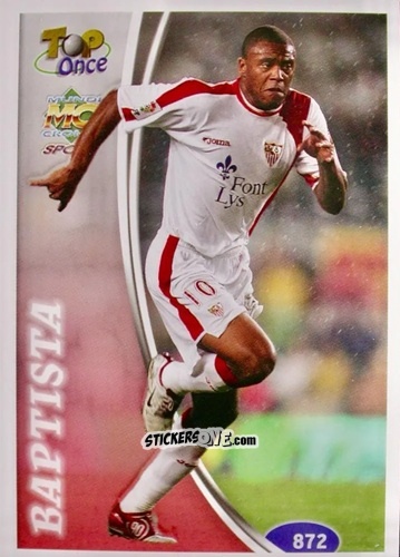 Cromo Baptista - Las Fichas De La Liga 2004-2005 n. 872 - Mundicromo
