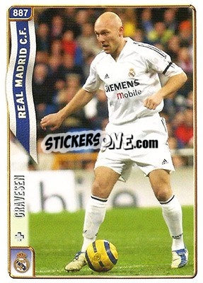 Sticker Gravesen - Las Fichas De La Liga 2004-2005 - Mundicromo
