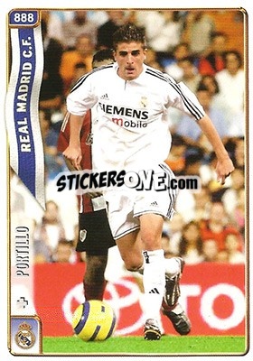 Sticker Portillo - Las Fichas De La Liga 2004-2005 - Mundicromo