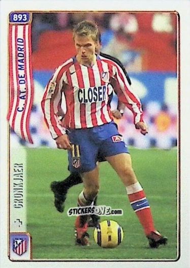 Sticker Gronkjaer - Las Fichas De La Liga 2004-2005 n. 893 - Mundicromo
