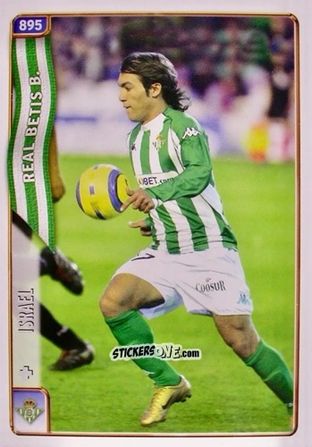 Cromo Israel - Las Fichas De La Liga 2004-2005 n. 895 - Mundicromo