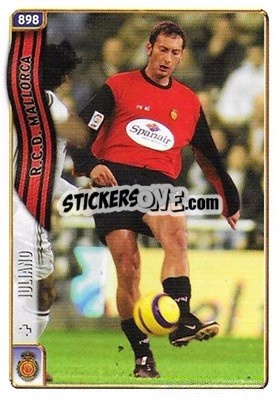Sticker Iuliano - Las Fichas De La Liga 2004-2005 - Mundicromo