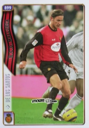 Cromo Delos Santos - Las Fichas De La Liga 2004-2005 n. 899 - Mundicromo