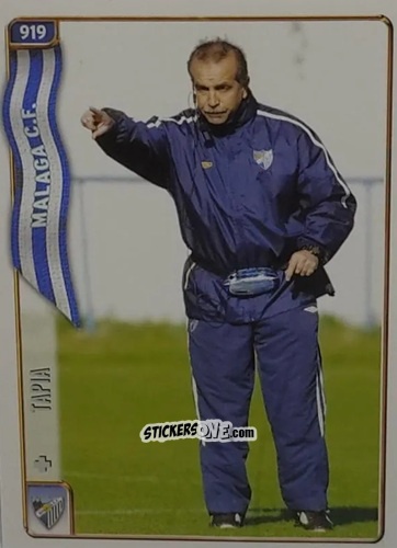 Cromo Tapia - Las Fichas De La Liga 2004-2005 n. 919 - Mundicromo