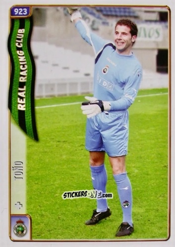 Sticker Toño - Las Fichas De La Liga 2004-2005 n. 923 - Mundicromo