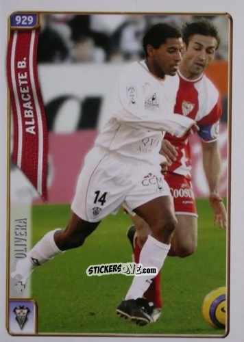 Sticker Olivera - Las Fichas De La Liga 2004-2005 n. 929 - Mundicromo