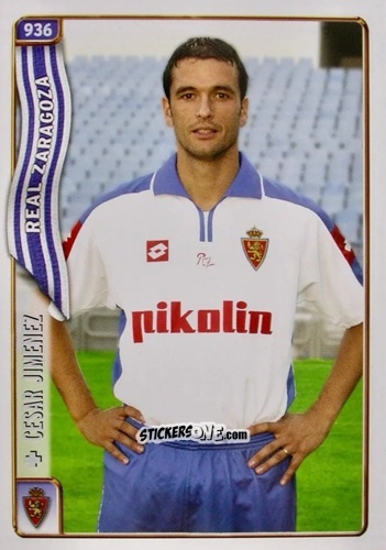 Figurina Cesar Jimenez - Las Fichas De La Liga 2004-2005 n. 936 - Mundicromo