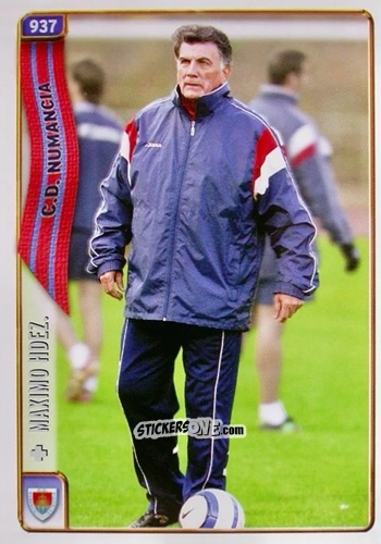 Sticker Máximo Hernandez - Las Fichas De La Liga 2004-2005 n. 937 - Mundicromo