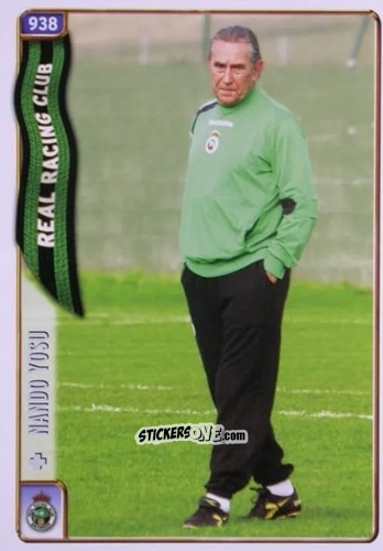 Cromo Nando Yosu - Las Fichas De La Liga 2004-2005 n. 938 - Mundicromo