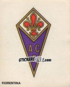 Sticker Fiorentina (Badge) - Calciatori 1977-1978 - Panini