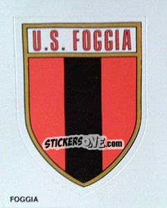 Sticker Foggia (Badge) - Calciatori 1977-1978 - Panini