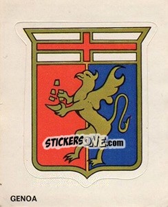 Sticker Genoa (Badge) - Calciatori 1977-1978 - Panini