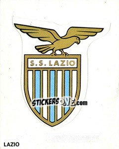Sticker Lazio (Badge) - Calciatori 1977-1978 n. 9 - Panini