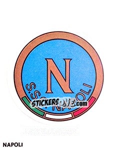 Cromo Napoli (Badge) - Calciatori 1977-1978 n. 11 - Panini