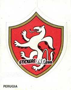 Sticker Perugia (Badge) - Calciatori 1977-1978 n. 12 - Panini