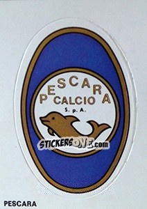 Cromo Pescara (Badge) - Calciatori 1977-1978 - Panini