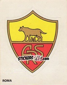 Sticker Roma (Badge) - Calciatori 1977-1978 n. 14 - Panini