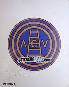 Sticker Verona (Badge) - Calciatori 1977-1978 - Panini