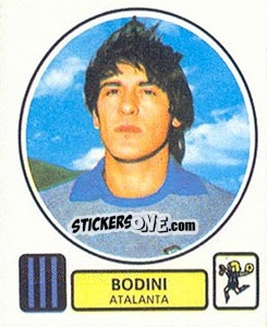 Sticker Bodini - Calciatori 1977-1978 n. 17 - Panini