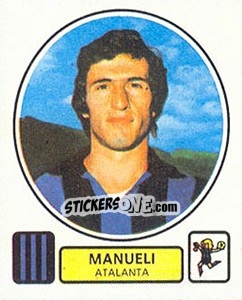 Figurina Manueli - Calciatori 1977-1978 - Panini