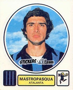Figurina Mastropasqua - Calciatori 1977-1978 - Panini