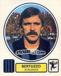 Sticker Bertuzzo - Calciatori 1977-1978 n. 34 - Panini