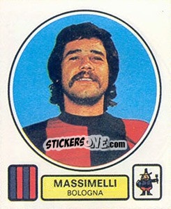 Figurina Massimelli - Calciatori 1977-1978 - Panini