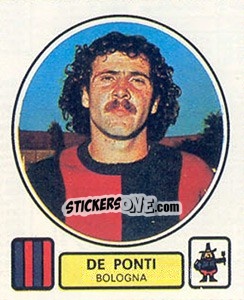 Figurina De Ponti - Calciatori 1977-1978 - Panini