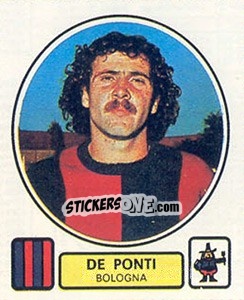 Sticker De Ponti - Calciatori 1977-1978 n. 45 - Panini