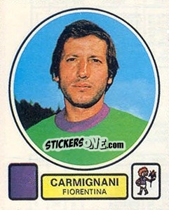 Sticker Carmignani - Calciatori 1977-1978 n. 53 - Panini