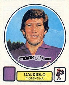 Figurina Galdiolo - Calciatori 1977-1978 - Panini