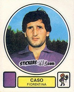 Sticker Caso - Calciatori 1977-1978 n. 62 - Panini